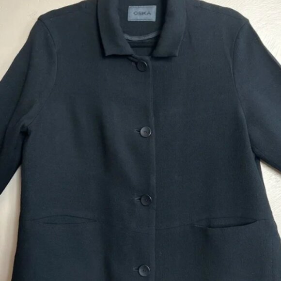 Oska Virgin Wool Women’s Blazer. Size 10. - Picture 2 of 6